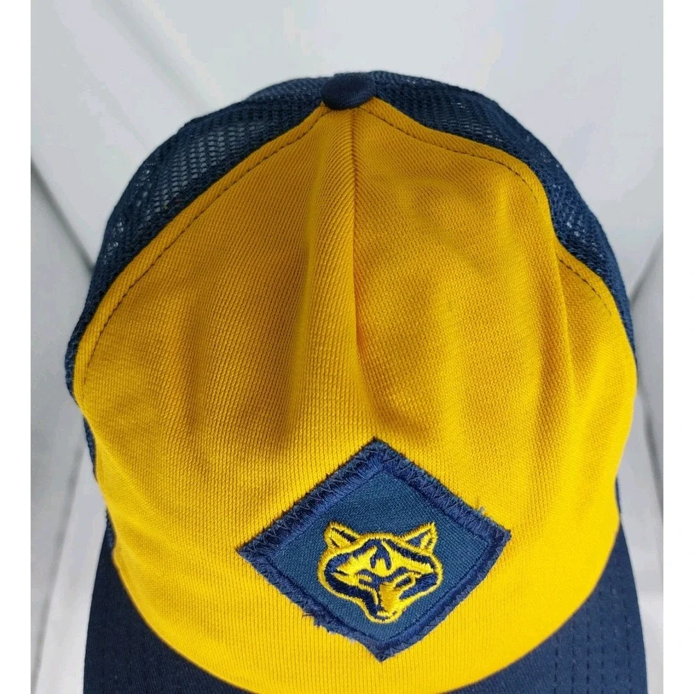 Vintage Cub Scout Cap Snapback Hat Size Medium/Large 7-7 1/2‎